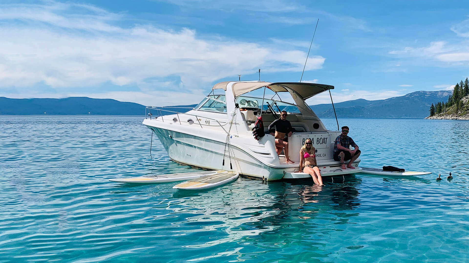 Lake Tahoe Boat Rides Charter Boat Rentals, Watersports, Yacht Cruises
